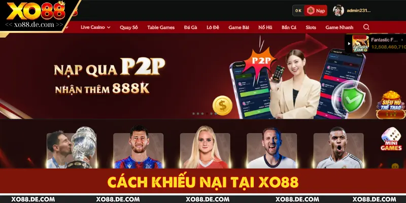 Hướng Dẫn Cách Khiếu Nại Tại XO88 Chính Xác Và Hiệu Quả